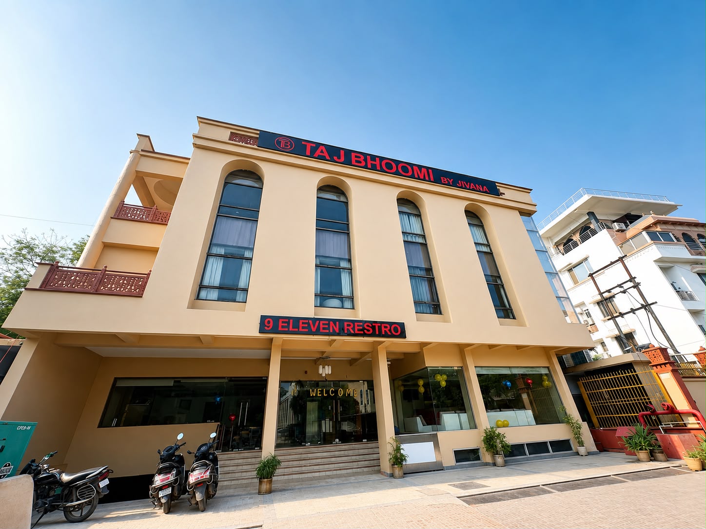 The Taj Bhoomi by Jivana building at Taj East Gate, Agra